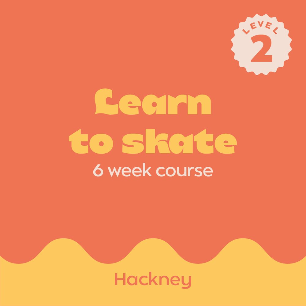 Learn to roller skate course. Six weeks of beginners to improvers lessons in Hackney London