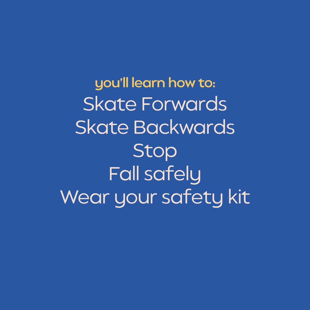 Learn how to roller skate for beginners